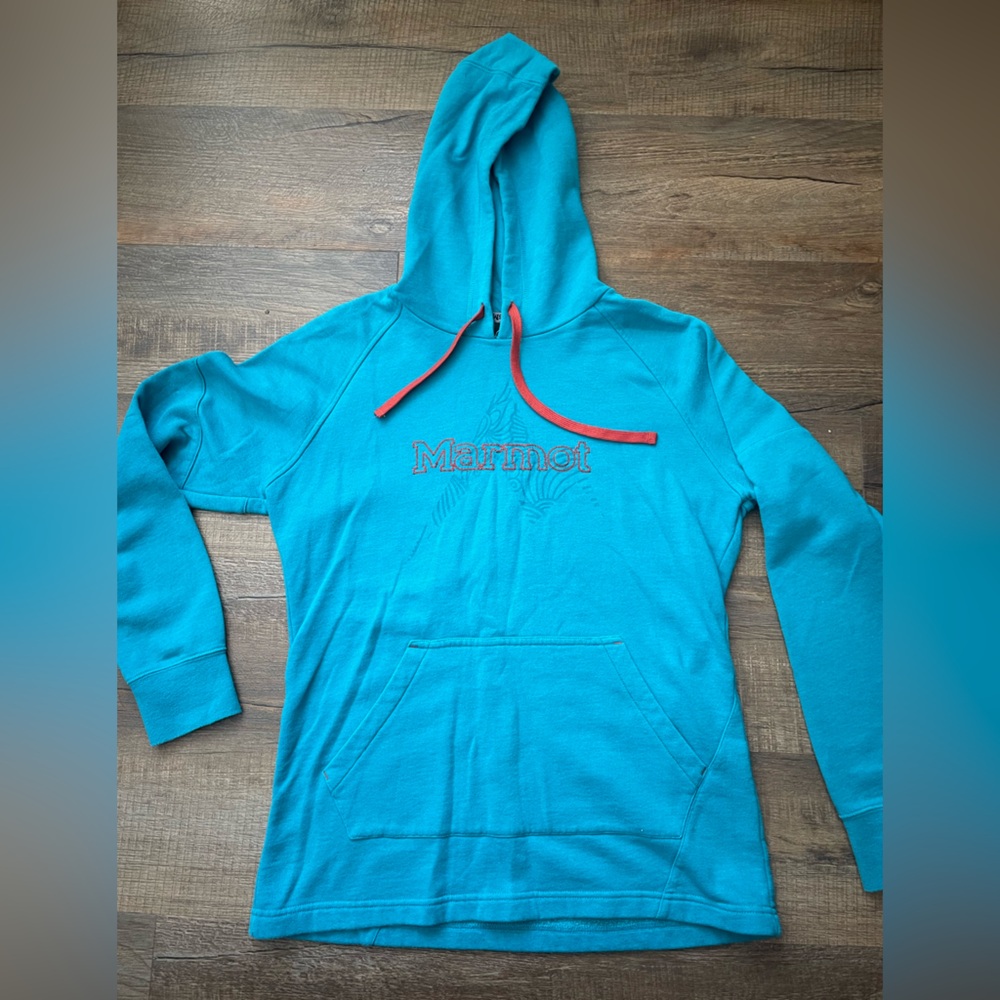 EUC Teal Women’s M Marmot Hoodie